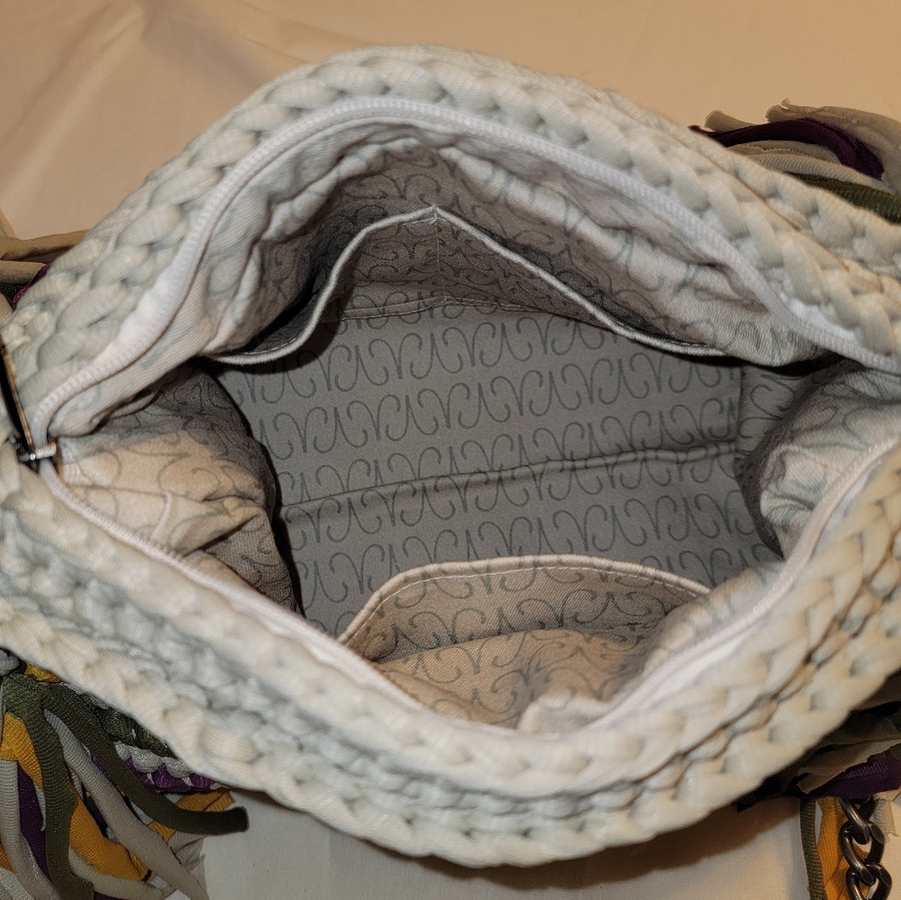 NEW Belier Belier BOLSA Crochet FRINGE Bag - Picture 13 of 16